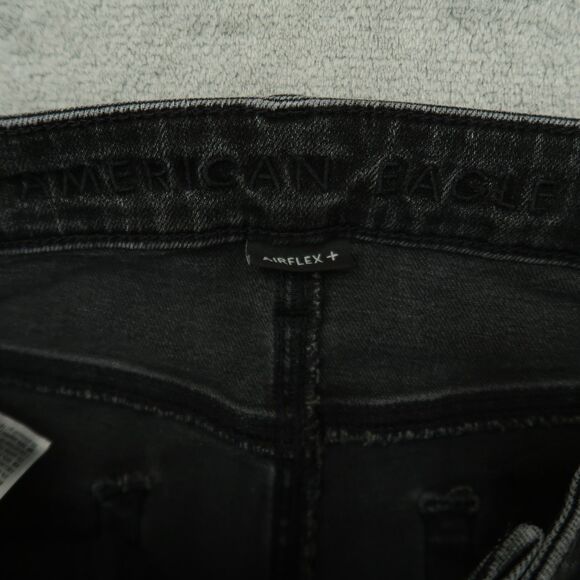 American Eagle Jeans Mens Size 32x32 (32x31 Real) Gray Slim Fit Stretch Denim - Picture 8 of 16